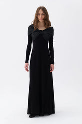 Off the Shoulder Maxi Dress